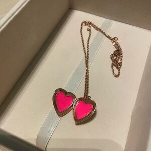 Rose Gold Heart Locket